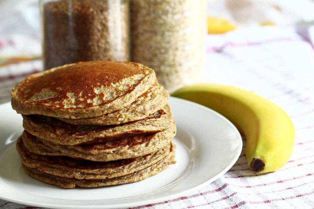 High-Protein Oat Pancakes